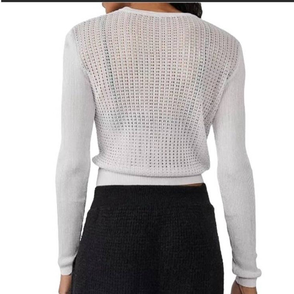 Free People h2o crew pullover in grey size small - Picture 3 of 4